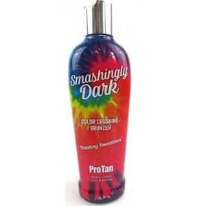Pro Tan Smashingly Dark Color Crushing Bronzer with DHA Tanning Lotion 8.5 oz
